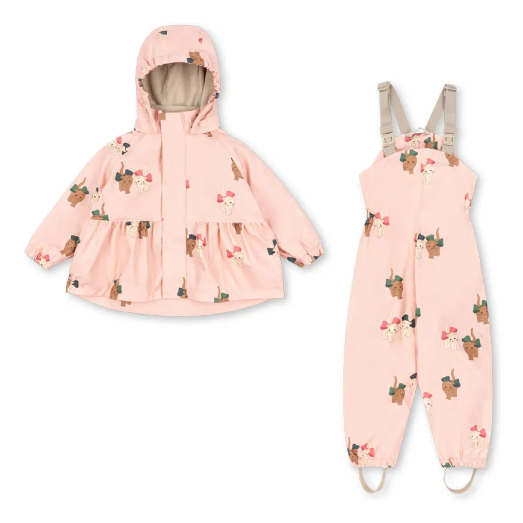 Konges Sløjd Pink Rain Set Cats