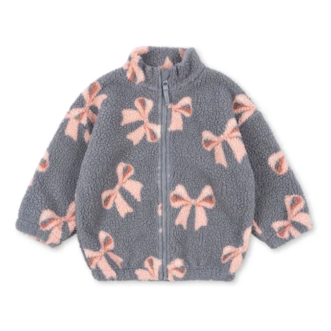 Veste Façon Sherpa Jody Fibres Recyclées | Mauve