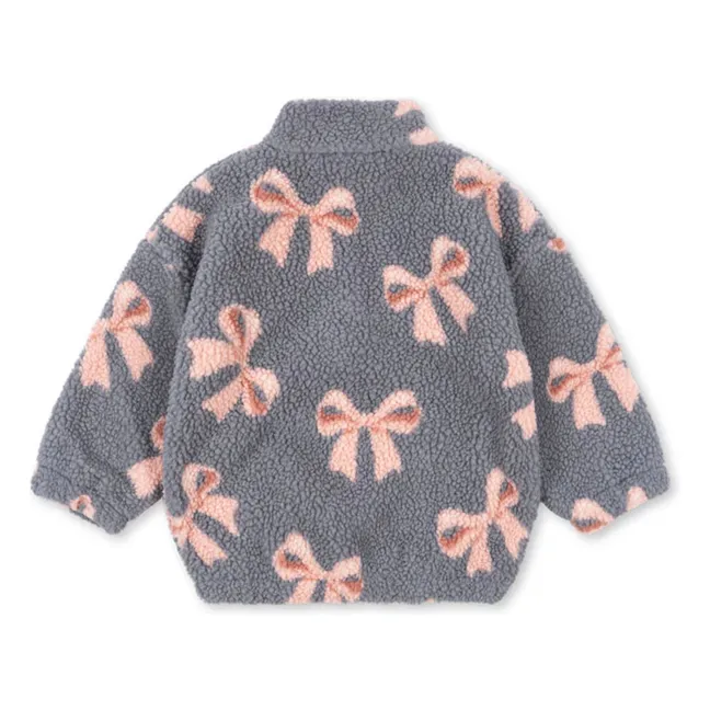 Veste Façon Sherpa Jody Fibres Recyclées | Mauve