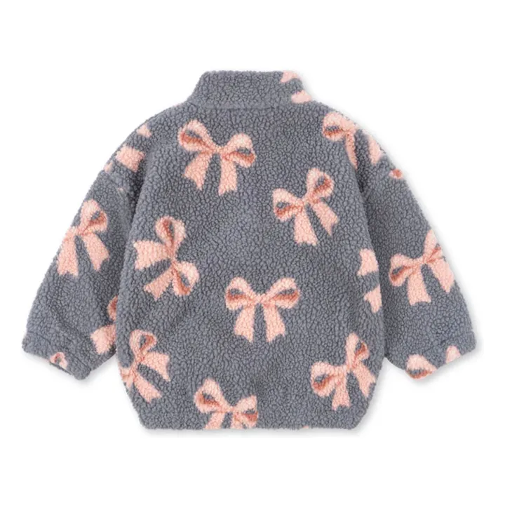 Veste Façon Sherpa Jody Fibres Recyclées | Mauve- Image produit n°1