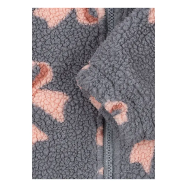 Veste Façon Sherpa Jody Fibres Recyclées | Mauve