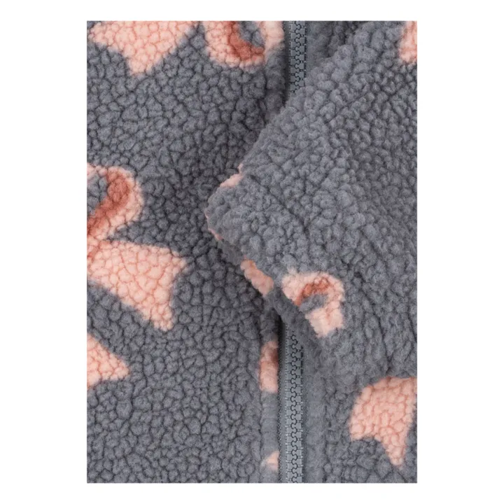 Veste Façon Sherpa Jody Fibres Recyclées | Mauve- Image produit n°3