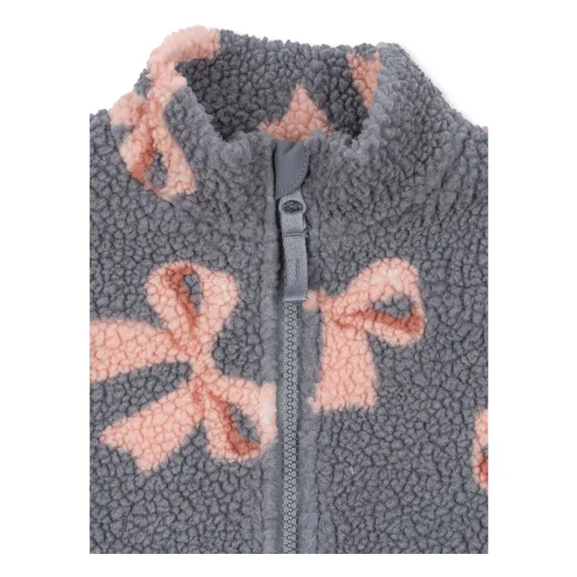 Veste Façon Sherpa Jody Fibres Recyclées | Mauve