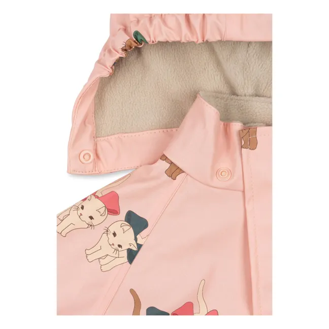 Ensemble de Pluie Chats | Rose