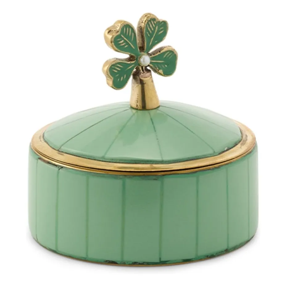 Doing Goods Green Lucky Clover Box