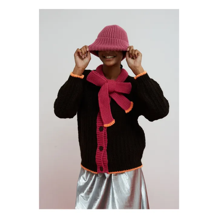 Cardigan Grace | Marron- Image produit n°1