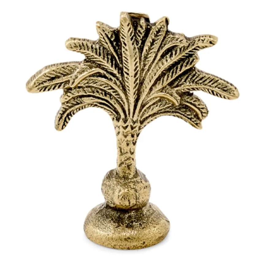 Doing Goods Gold Marlin Brass Name Tag