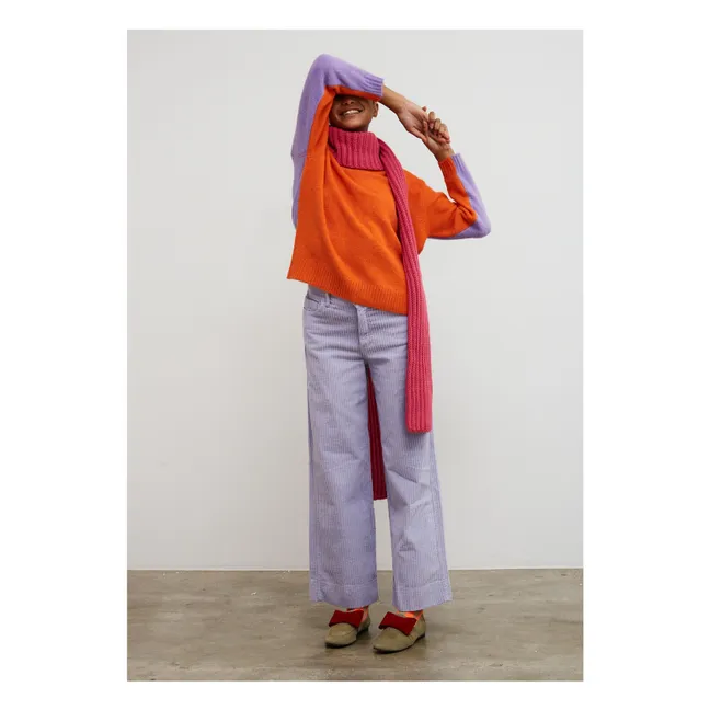 Jersey Bicolore Twist | Naranja