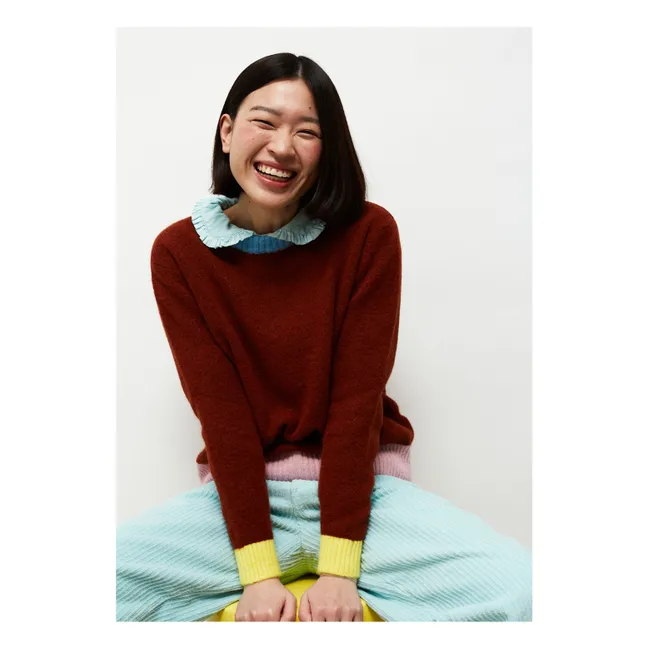 Pullover Moss | Braun