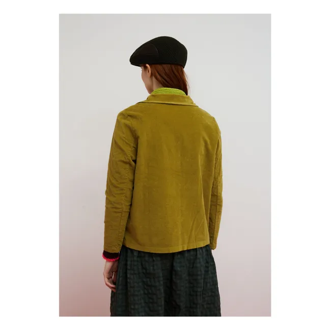 Veste Journey Velours | Olive