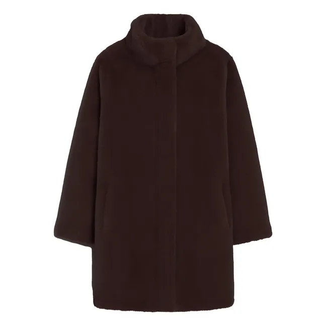 Manteau Blair Fibres Recyclées | Marron