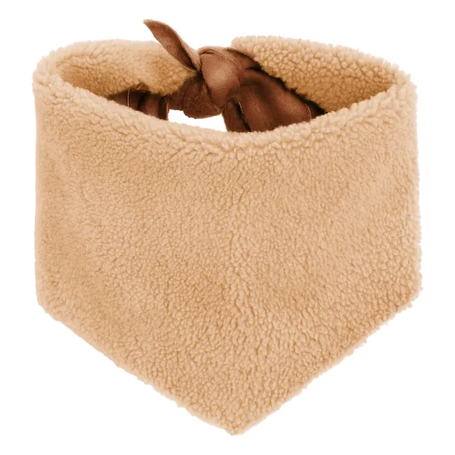Bandana Reversible Wollhaut Merino | Beige