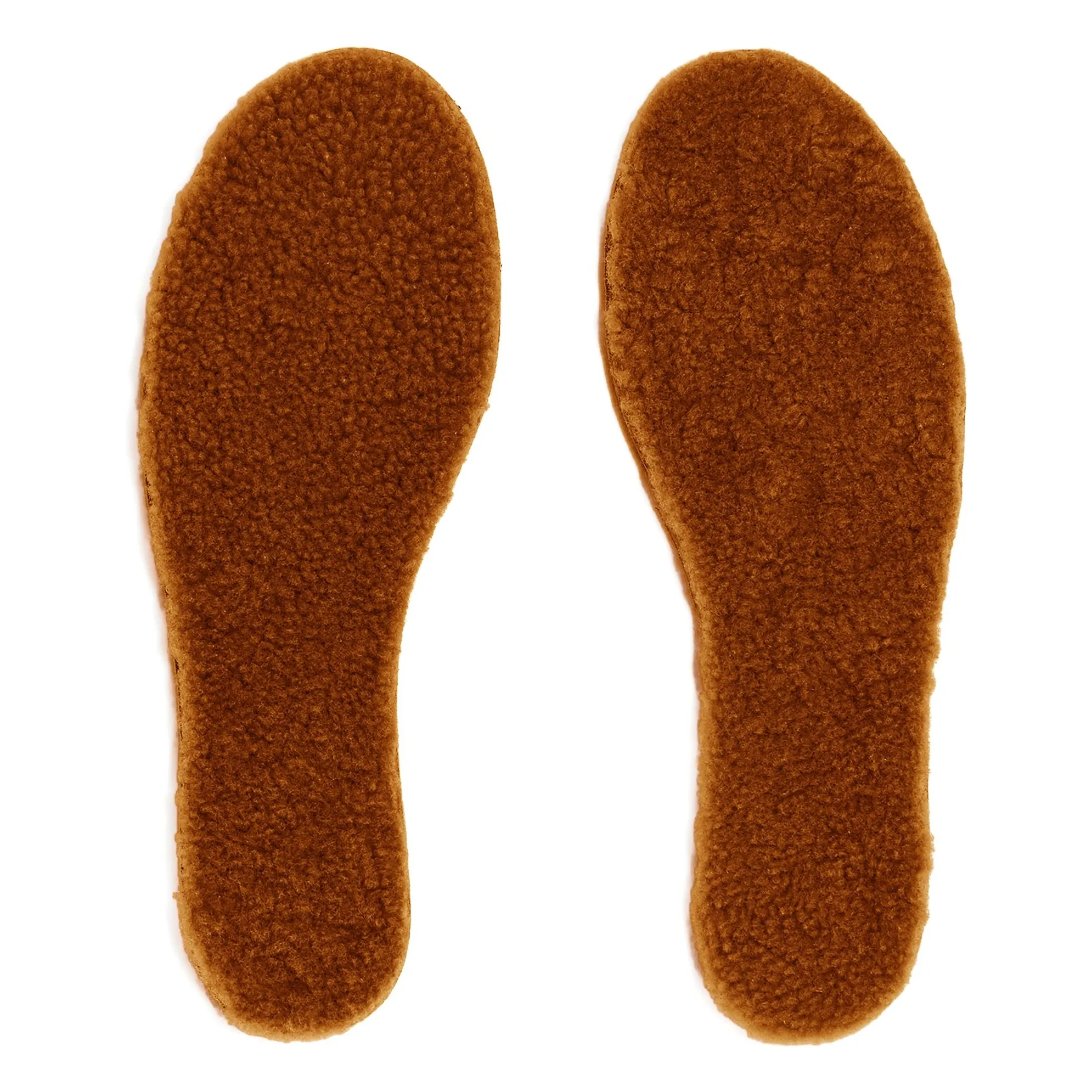 Ilda's Sheep Brown Merino Wool And Cork Soles