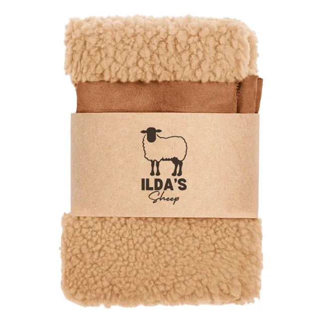 Mitaines Peau Lainée Mérinos | Beige