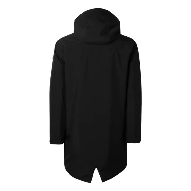 Parka Légère Nimbus Long | Noir foncé