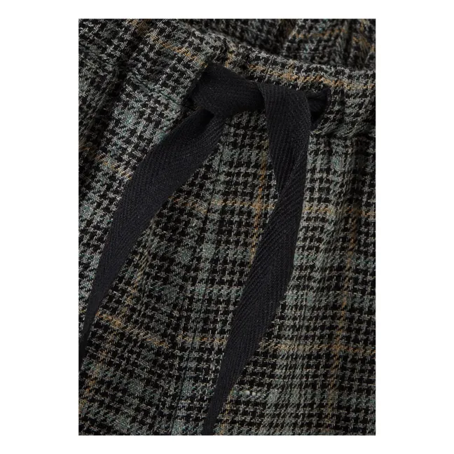 Pantalon Leda Carreaux | Gris