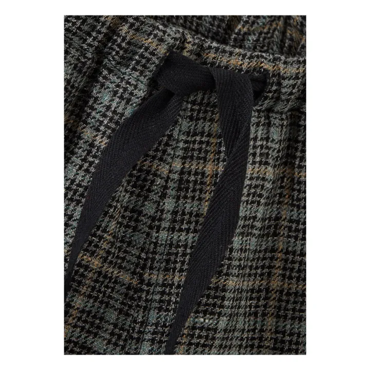 Pantalon Leda Carreaux | Gris- Image produit n°2