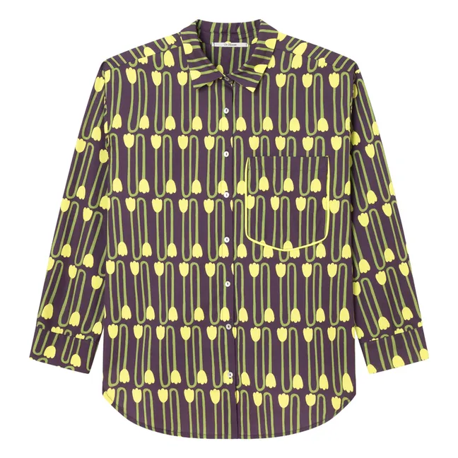 Boat Shirt | Aubergine