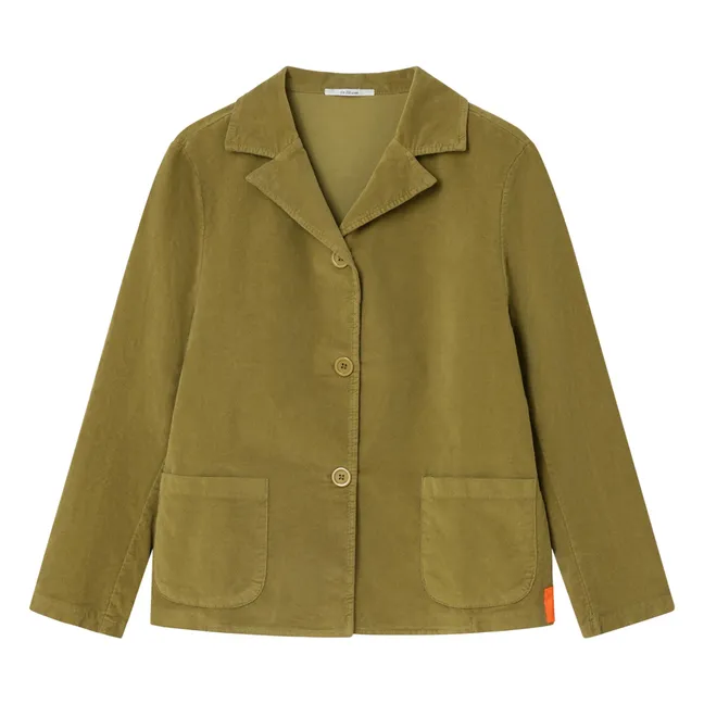 Veste Journey Velours | Olive