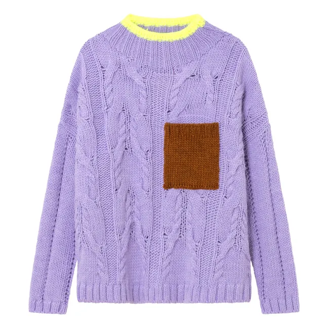 Pull Waffle | 	Lilas