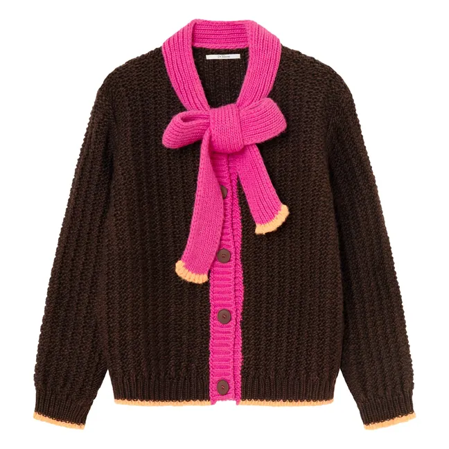 Cardigan Grace | Marron