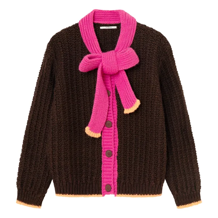 Cardigan Grace | Marron- Image produit n°0