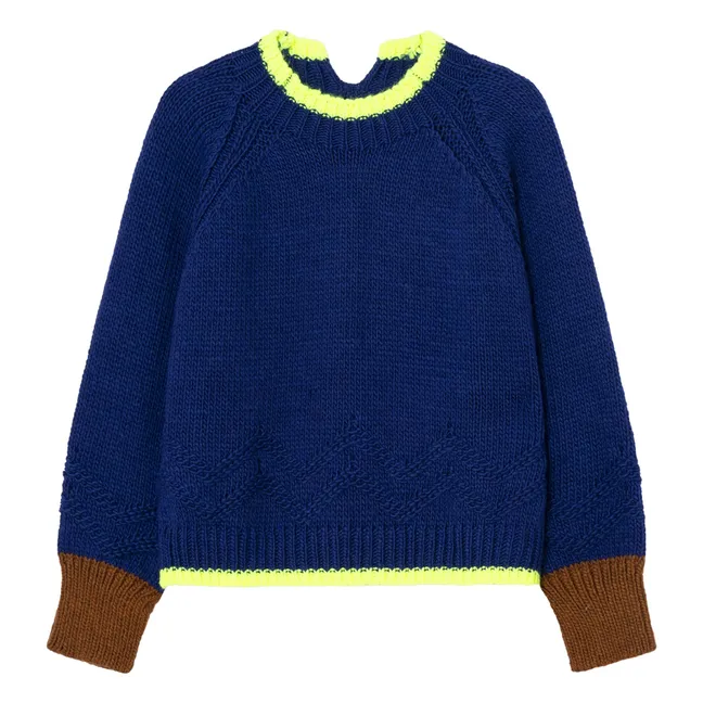 Serpentine Pullover | Navy