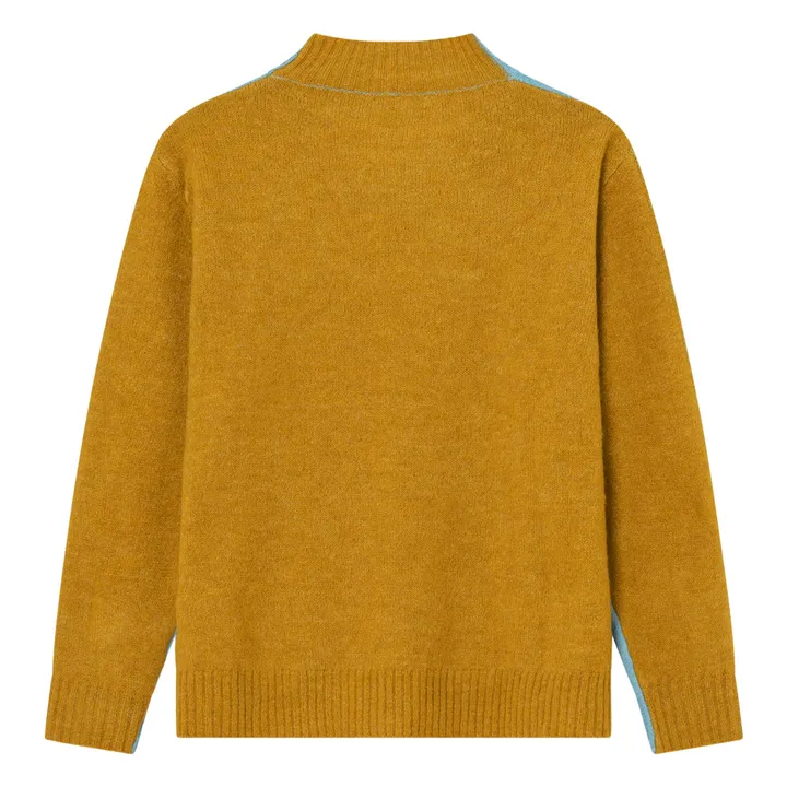 Pull Twist Bicolore | Bleu- Image produit n°3