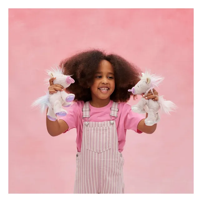 Peluche Licorne Sparkle | Rose pâle