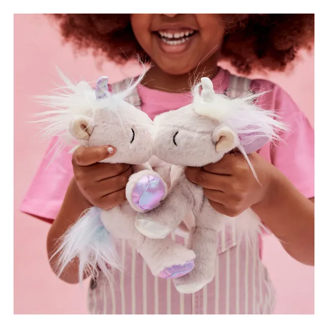 Peluche Licorne Sparkle | Rose pâle