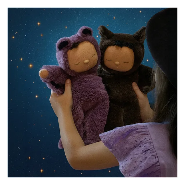 Cozy Dinkum Fledermaus-Puppe | Schwarz