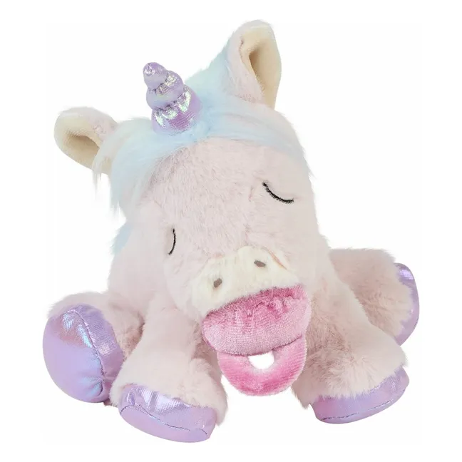 Peluche Licorne Sparkle | Rose pâle