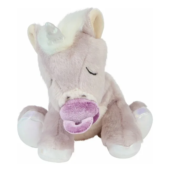 Peluche Licorne Glitter | Rose