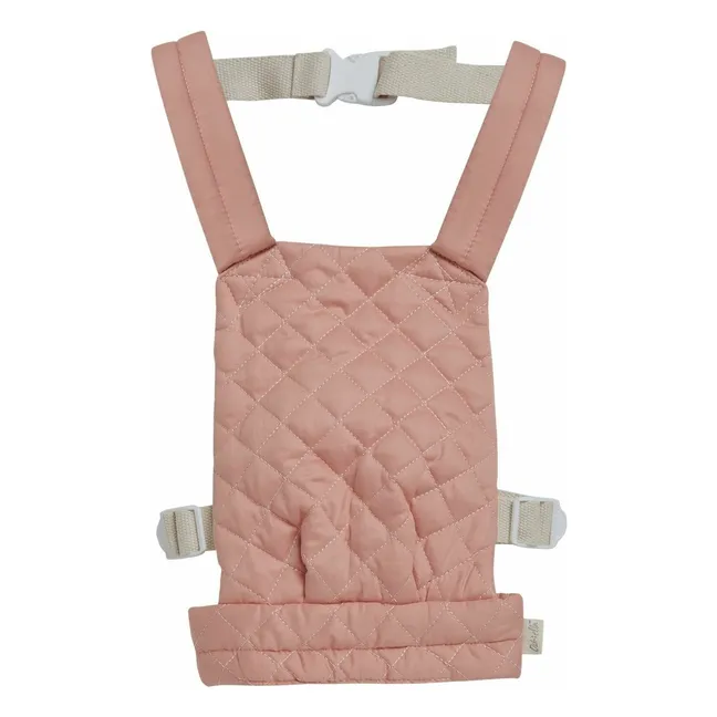 Porte-poupée matelassé | Rose