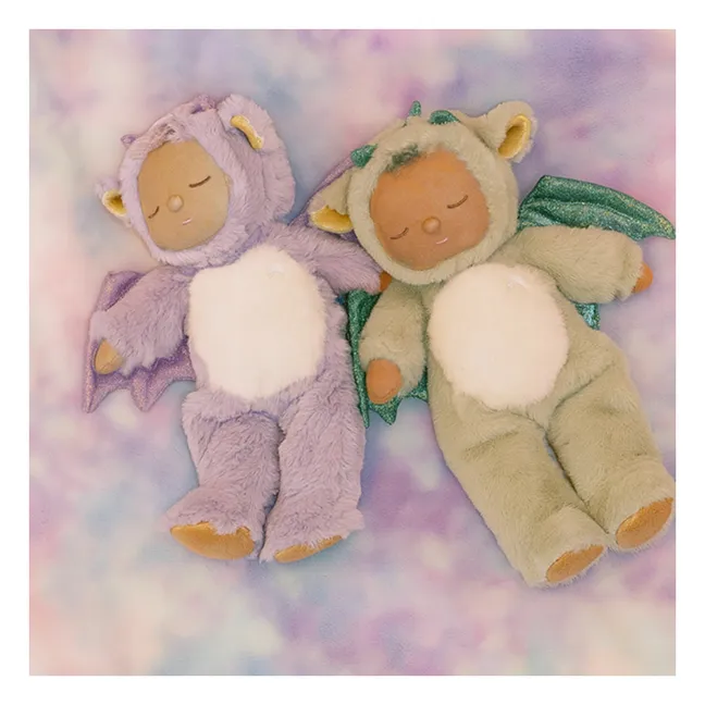 Cozy Dinkum Dragon Puppe | Salbei