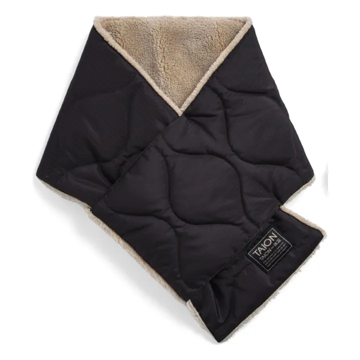 Écharpe Militaire Réversible Down | Chocolat- Image produit n°0