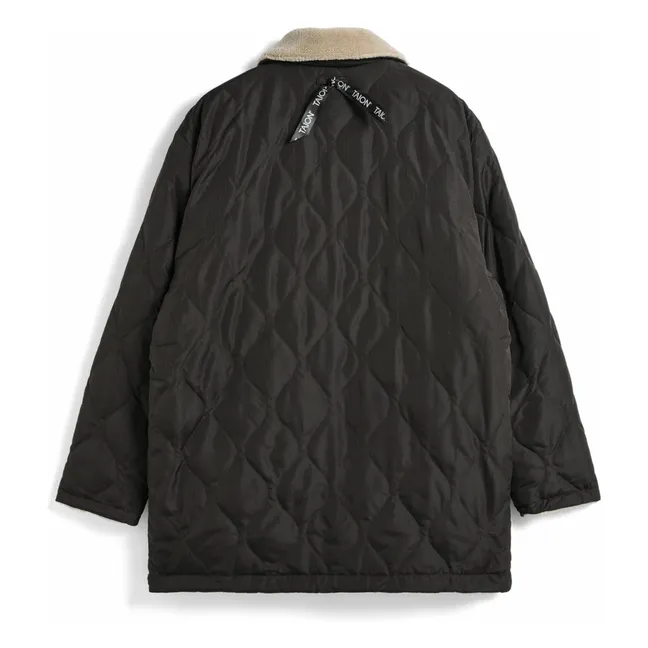 Chaqueta militar reversible N-1  | Chocolate