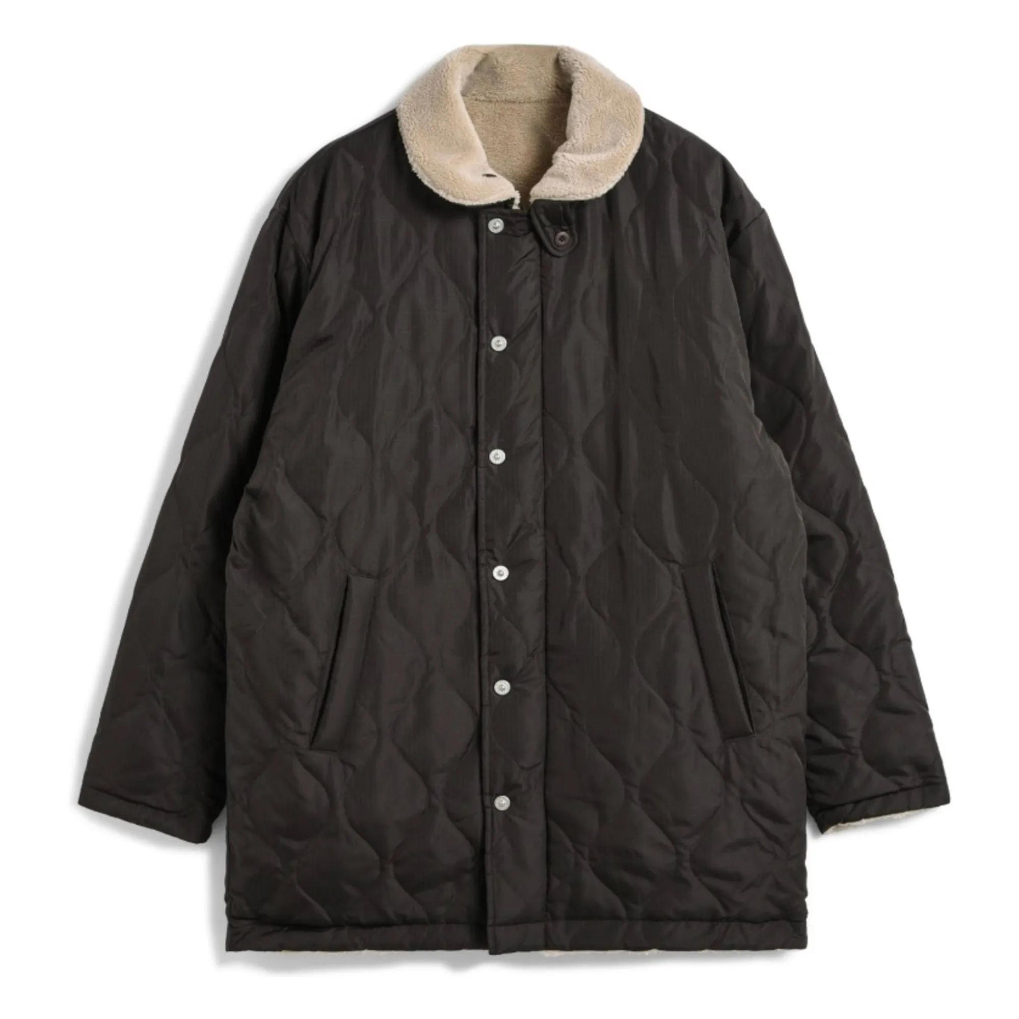 Taion Chocolate N-1 Reversible Military Jacket