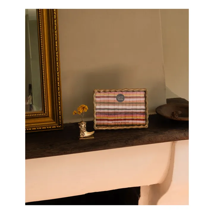 Cadre photo en laiton Yuki | Doré- Image produit n°4