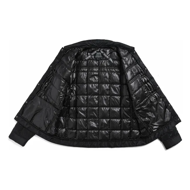 Chaqueta de trabajo de plumón unisex | Negro