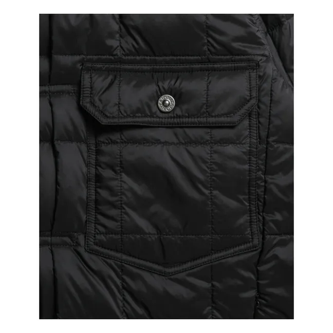 Chaqueta de trabajo de plumón unisex | Negro