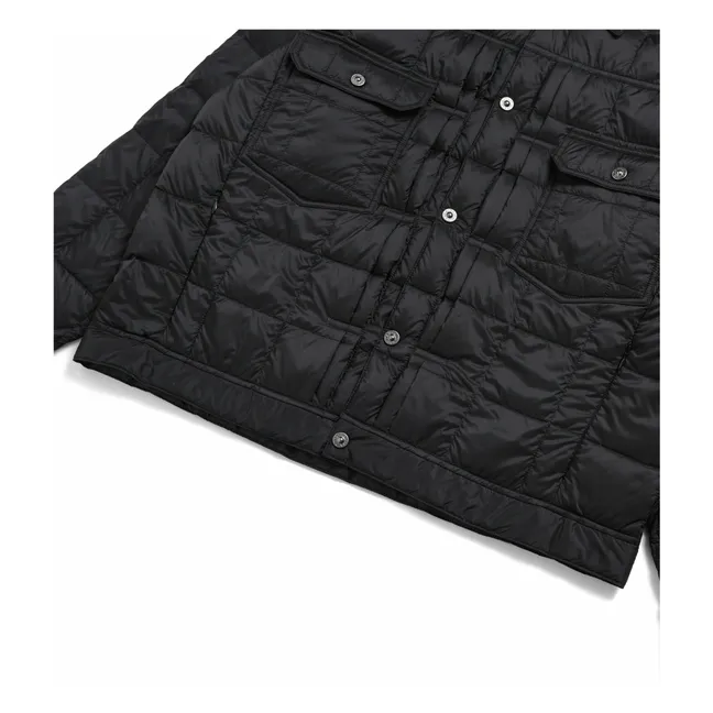Chaqueta de trabajo de plumón unisex | Negro