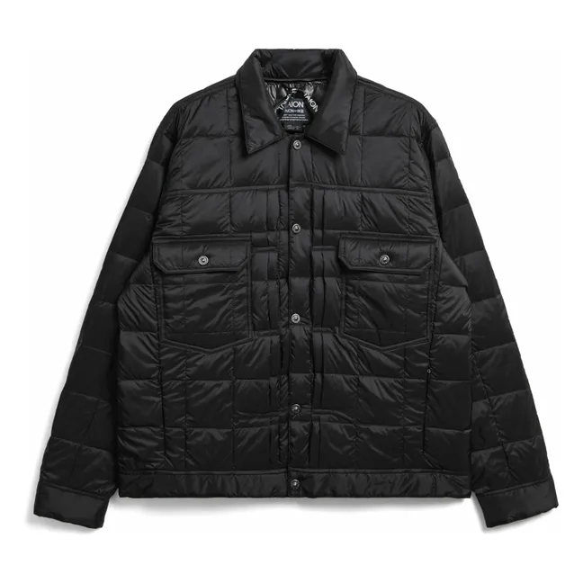 Chaqueta de trabajo de plumón unisex | Negro