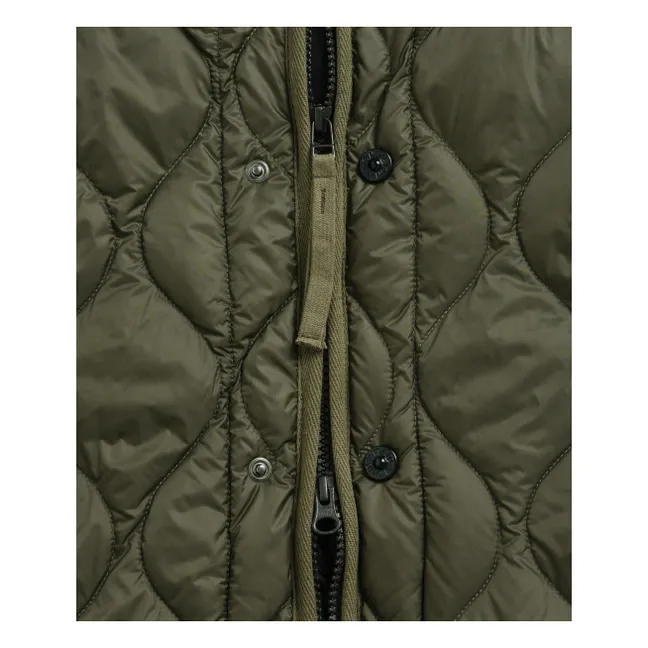 Chaqueta militar M65 con forro y cremallera en W | Olive