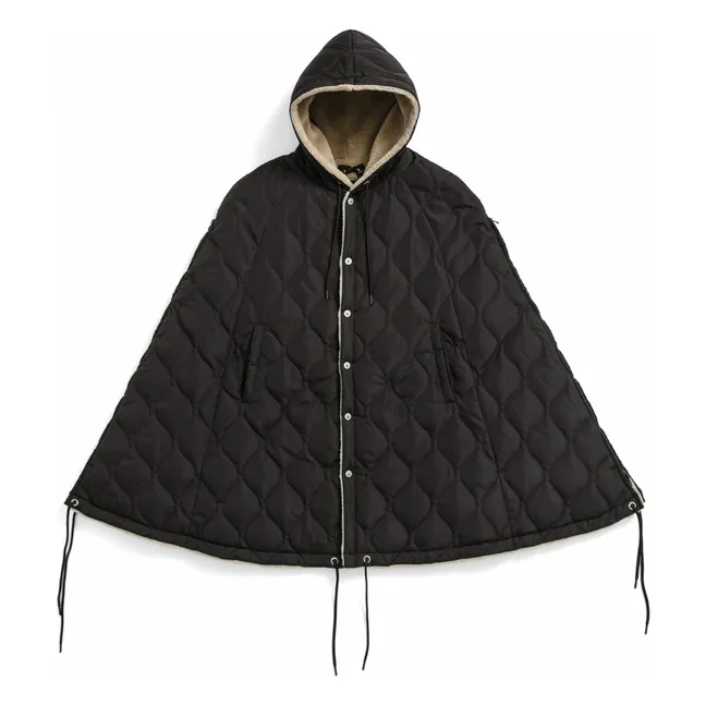 Military Cape Jacket  | Chocolate