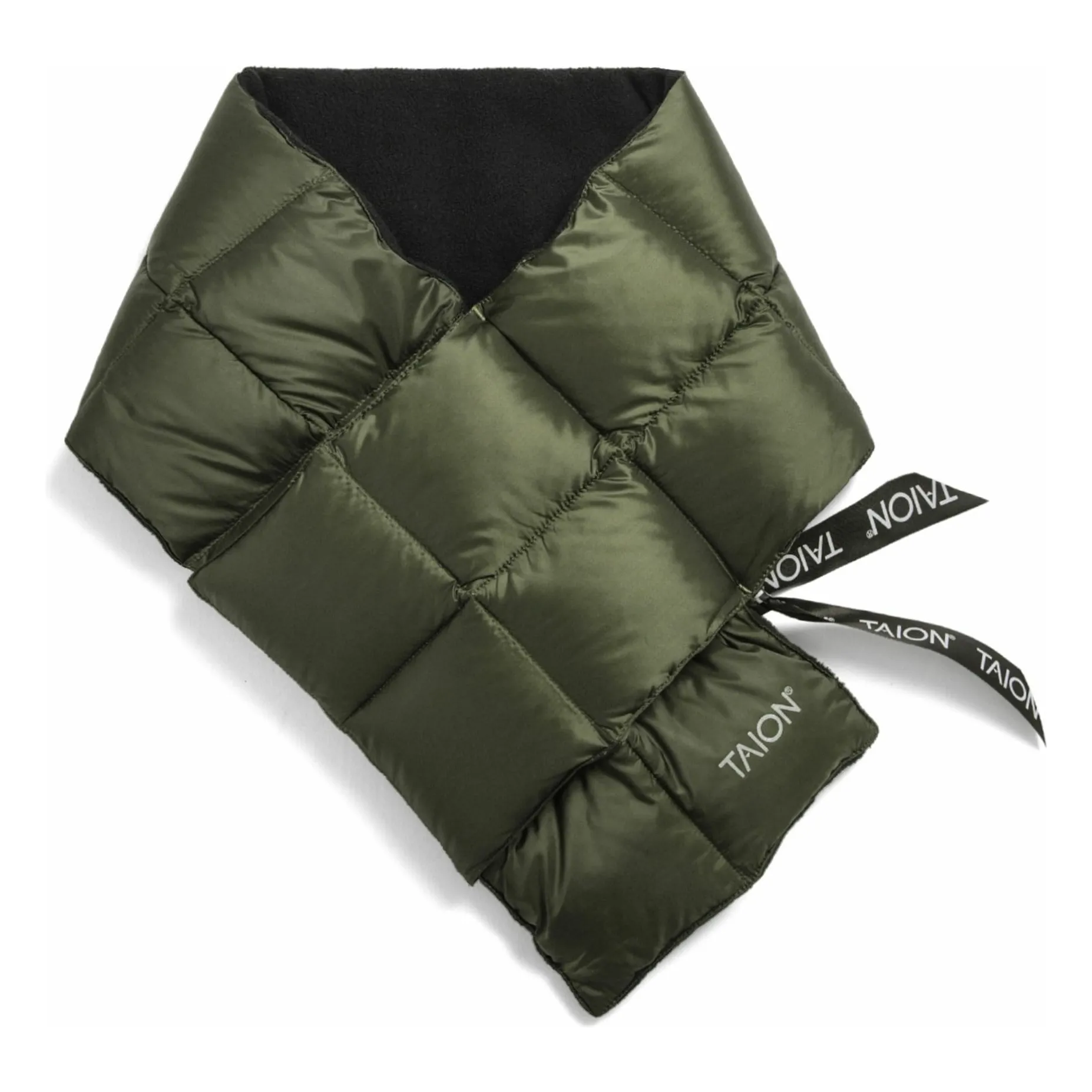 Taion Olive Basic Down Scarf