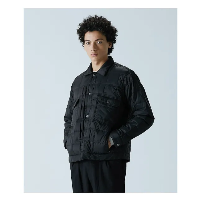 Chaqueta de trabajo de plumón unisex | Negro
