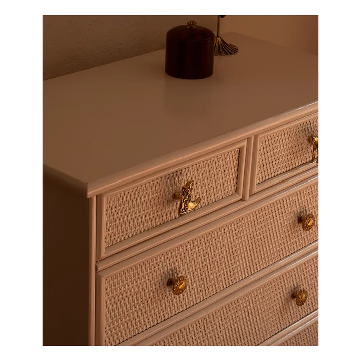 Dallas brass door handle | Gold- Product image n°4