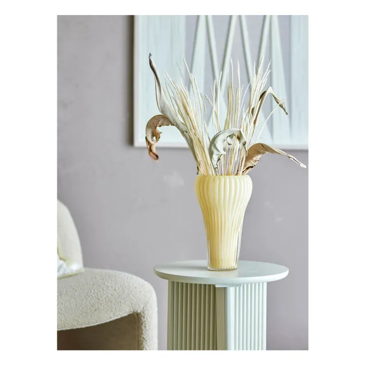 Vase Averie en verre | Jaune- Image produit n°1