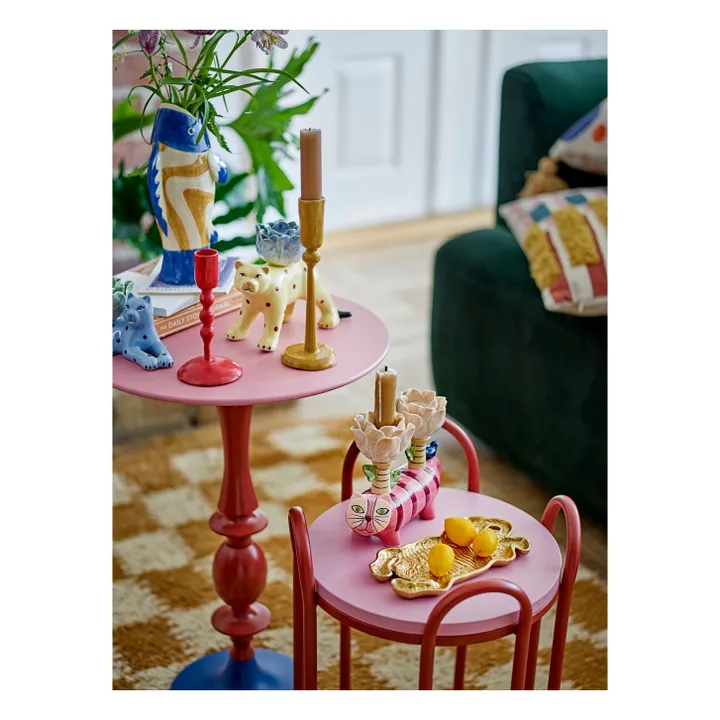 Lester tray in wrought iron | Or- Product image n°5